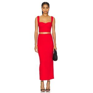 MOVING SALE | Buy by 2/21 | Superdown Veneda Skirt Set, XXS, Red, New